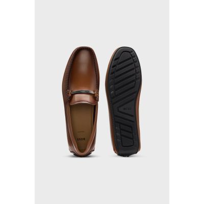 2. BOSS Medium Brown Noel Mocc ltlc Shoes (50541771-210)