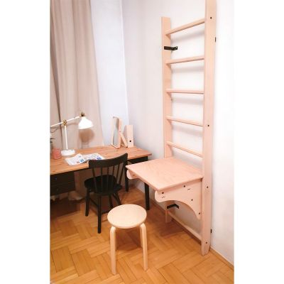 35. A DESK COVER FOR A WOODEN LADDER FOR A PULL-UP BAR BENCHK BT204