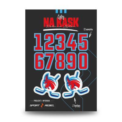PTH Koziołki Poznań Helmet Numbers
