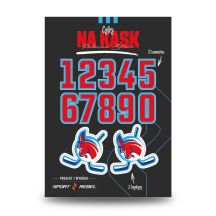 PTH Koziołki Poznań Helmet Numbers