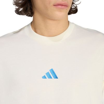 5. Men's adidas Essentials 3 Stripes T-shirt cream KC0888