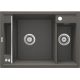 Magnetic granite sink 1.5-bowl ZRM T503 5908212095072