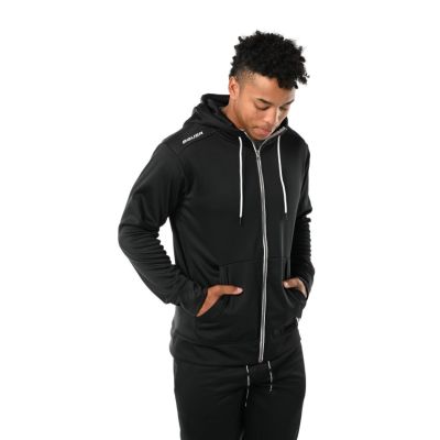 16. Bauer Team Fleece Zip Sr M 1060780 sweatshirt
