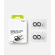 7. Ringke Camera Full Cover 2-Pack Tempered Glass Camera Protector for iPhone Duo – Black
