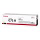 8. Canon 075 H Toner Cartridge 1pc Original Yellow