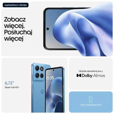 21. Motorola moto g17 17.1 cm (6.72") Dual SIM Android 15 USB Type-C 4 GB 128 GB 5200 mAh Blue