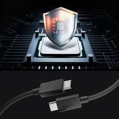 4. Spigen Essential EB6015CC USB-C Cable 60W 150 cm - Black