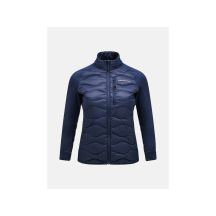 Peak Performance W Helium Down Hybrid Jacket Navy Blue