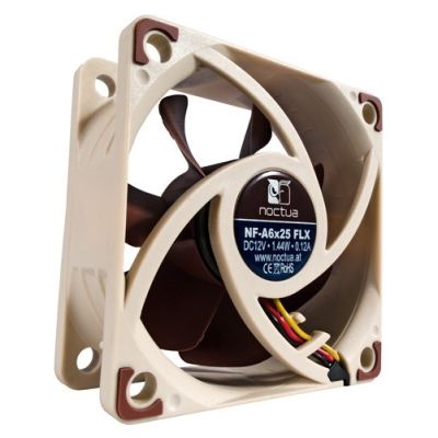 2. NOCTUA 60mm fan 1600-3000 RPM (8.2 dbA)