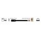 3. DeLOCK 63912 Parallel Cable Black 2m USB Type-C RJ45