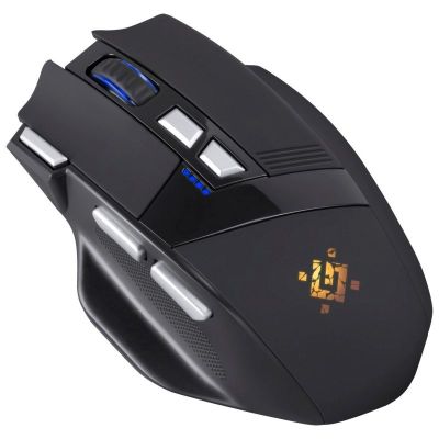 5. DEFENDER MOUSE GM-885 KNIGHT RF WIRELESS 3200dpi 8P BLACK
