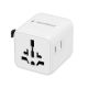 GEMBIRD UNIVERSAL TRAVEL ADAPTER WHITE