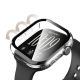 4. Tech-Protect Defense Black & Clear 2-Pack Case for Apple Watch 46 mm