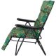 3. GARDEN CHAIR WITH FOOTREST 57x83x106CM FLOWER