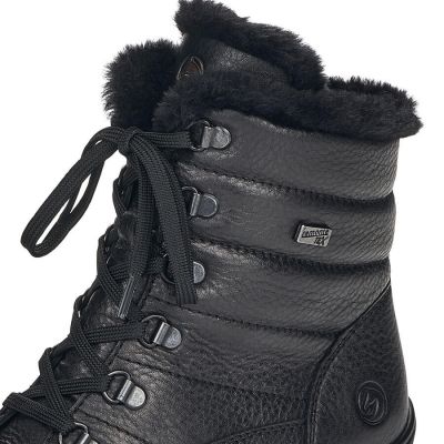15. Remonte W RKR629B insulated leather ankle boots, black