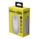 8. Hator Quasar 3 Ultra 8K Wireless Gaming Mouse White