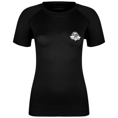 6. Women's Black Combat T-Shirt Rashguard | DBX Bushido