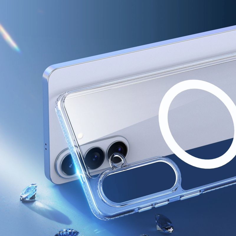 8. Dux Ducis Clin Mag Case Compatible with MagSafe for Samsung S26 - Transparent