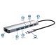 8. Manhattan 153959 Wired Docking Station USB 3.2 Gen 1 (3.1 Gen 1) Type-C Silver