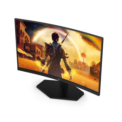 8. AOC G4 23.6" VA FHD 180Hz Computer Monitor 59.9 cm (23.6") 1920 x 1080 px Full HD LCD Black, Red