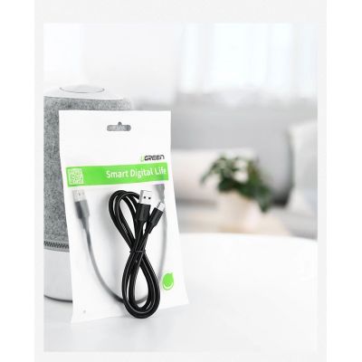 12. Ugreen US287 60117 USB-A / USB-C 3A cable 1.5m - black