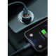 12. Baseus Golden Contactor Pro fast car charger USB Type C / USB 40 W Power Delivery 3.0 Quick Charge 4 + SCP FCP AFC gray (CCJD-0G)