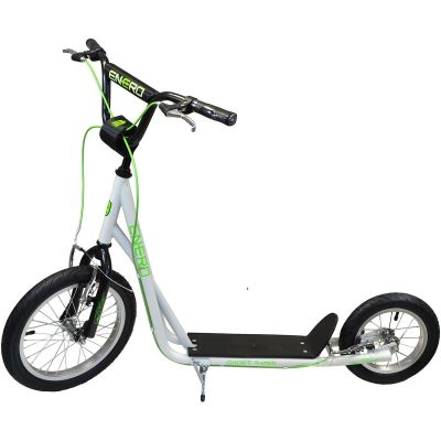 5. SCOOTER ENERO 16 GHOST RAIDER WHITE-GREEN