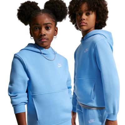 Nike Sportswear Club Fleece Kids' Sweatshirt Light Blue FD3000 497
