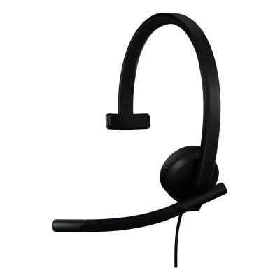 Logitech H570e Headset Wired Headband Office/Call Center USB Type-C Black