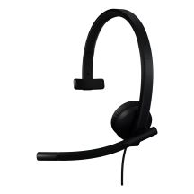 Logitech H570e Headset Wired Headband Office/Call Center USB Type-C Black