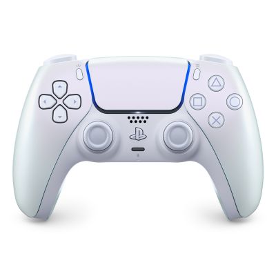 24. Sony PS5 Dualsense v2 Chrome Pearl Controller
