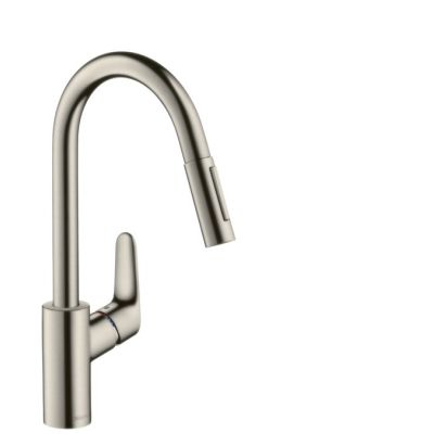 Hansgrohe Focus M41 kitchen faucet with pull-out spout