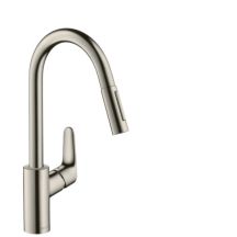 Hansgrohe Focus M41 kitchen faucet with pull-out spout
