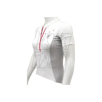 3. T-shirt Odlo Stand-Up Collar S / S 1/2 Zip Gavia W 410891-10000
