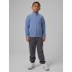3. Regular fleece without hood for boys 4F 4FJRSS26TFLEM508-32S