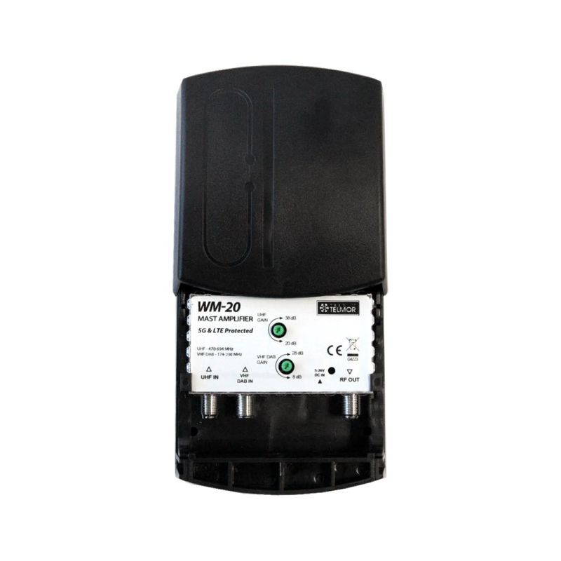 2. WM-20 UHF VHF DVB-T2 5G PROTECTED Telkom Telmor mast amplifier