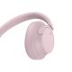 15. Sony WH-CH720N Headphones Bluetooth Connectivity Over-Ear Noise Cancelling Wireless Pink