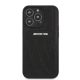 3. AMG AMHCP13LOSDBK iPhone 13 Pro / 13 6.1" black/black hardcase Leather Curved Lines