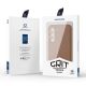 5. Dux Ducis Grit case for Samsung Galaxy S23+ elegant case made of artificial leather brown