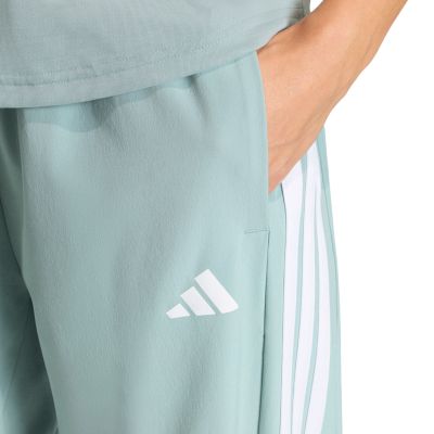 4. adidas Workout Essentials 3-Stripes Woven Women's Pants Mint KC5494
