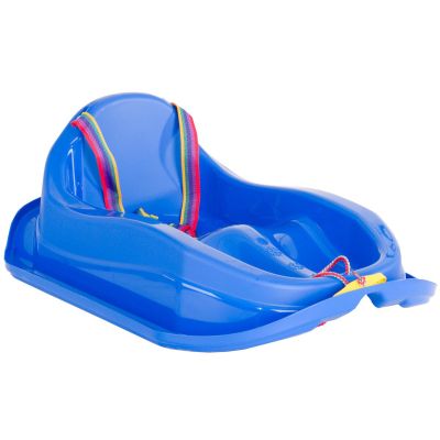 14. MINI BOBEK Blue Plastic Sled
