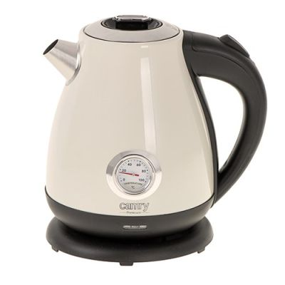 9. CAMRY CR 1344c cream electric kettle