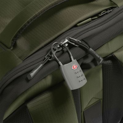 7. Tech-Protect Defender S70 RYANAIR & WIZZAIR 24L Laptop Backpack - Dark Green