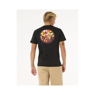 6. RIP CURL Wettie Passage Icon Tee Black