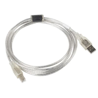 2. Lanberg CA-USBA-12CC-0018-TR cable (USB 2.0 M - USB 2.0 M; 1.8m; transparent)