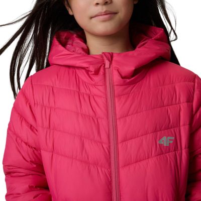 5. Jacket for girls 4F F0739 fuchsia 4FJWSS26TDJAF0739 55S