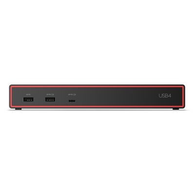 11. Lenovo ThinkPad USB4 Dock 5000 Wired Thunderbolt 4 Black