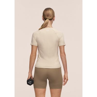 3. CASALL Essential Tee women's T-shirt, beige