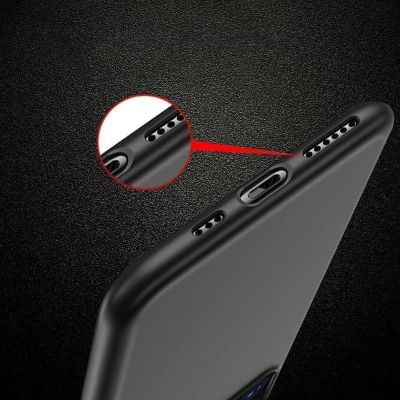 3. Soft Case case for Oppo A78 5G thin silicone cover black
