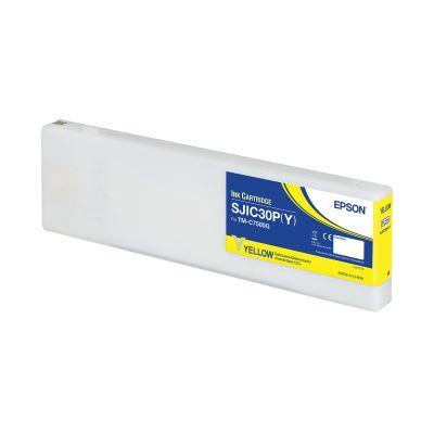 2. Epson SJIC30P(Y): Ink cartridge for ColorWorks C7500G (Yellow)